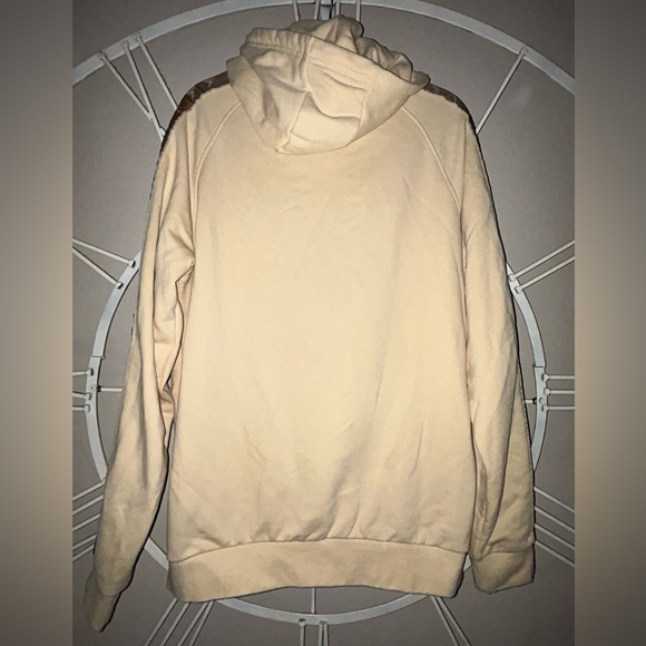 NWOT Kappa Beige Hoodie with Bold Orange Logo - Picture 7 of 8